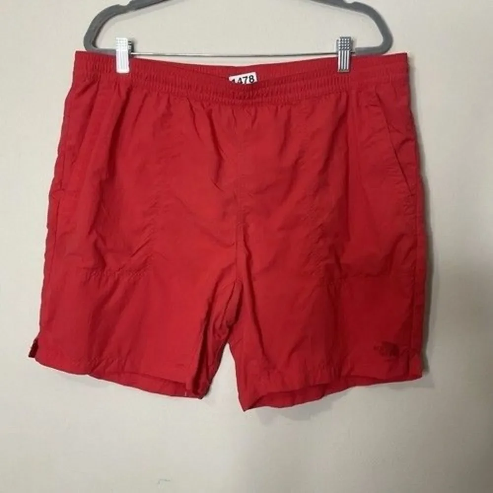The North Face Red Flash Dry Class V‎ Pull-On Swim Trunks Men Size XL